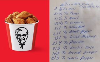 11 kruiden en specerijen" van KFC