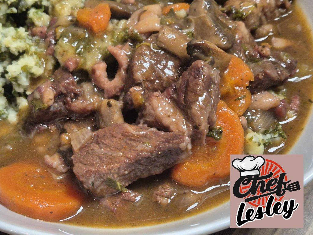 Klassieke en authentieke Boeuf Bourguignon